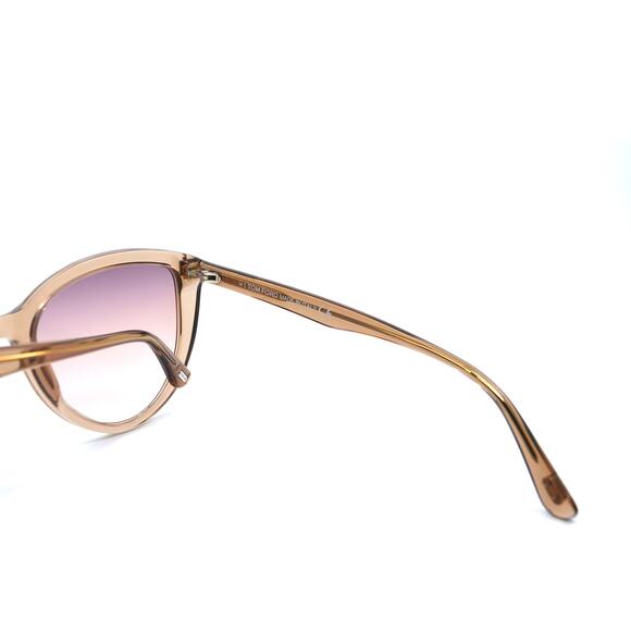 TOM FORD ISABELLA-0 TF915 45G PEACH PINK GRADIENT AUTHENTIC SUNGLASSES - Picture 9 of 14